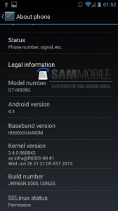 android 4.3 jelly bean s4