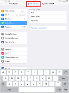 iOS7 APN gen - iPad - salvare