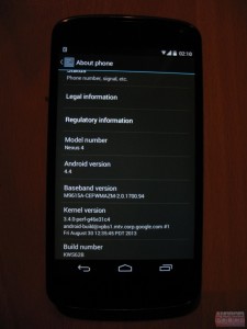 Android KitKat prime immagini 3