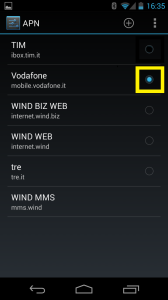 Come configurare APN internet con Vodafone  su Android Jelly Bean 4.3 Nexus - Foto6