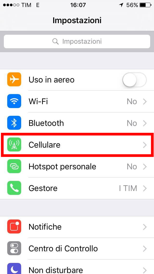 Come configurare Internet TIM su Android