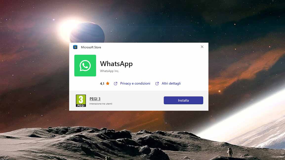 scaricare app whatsapp per windows