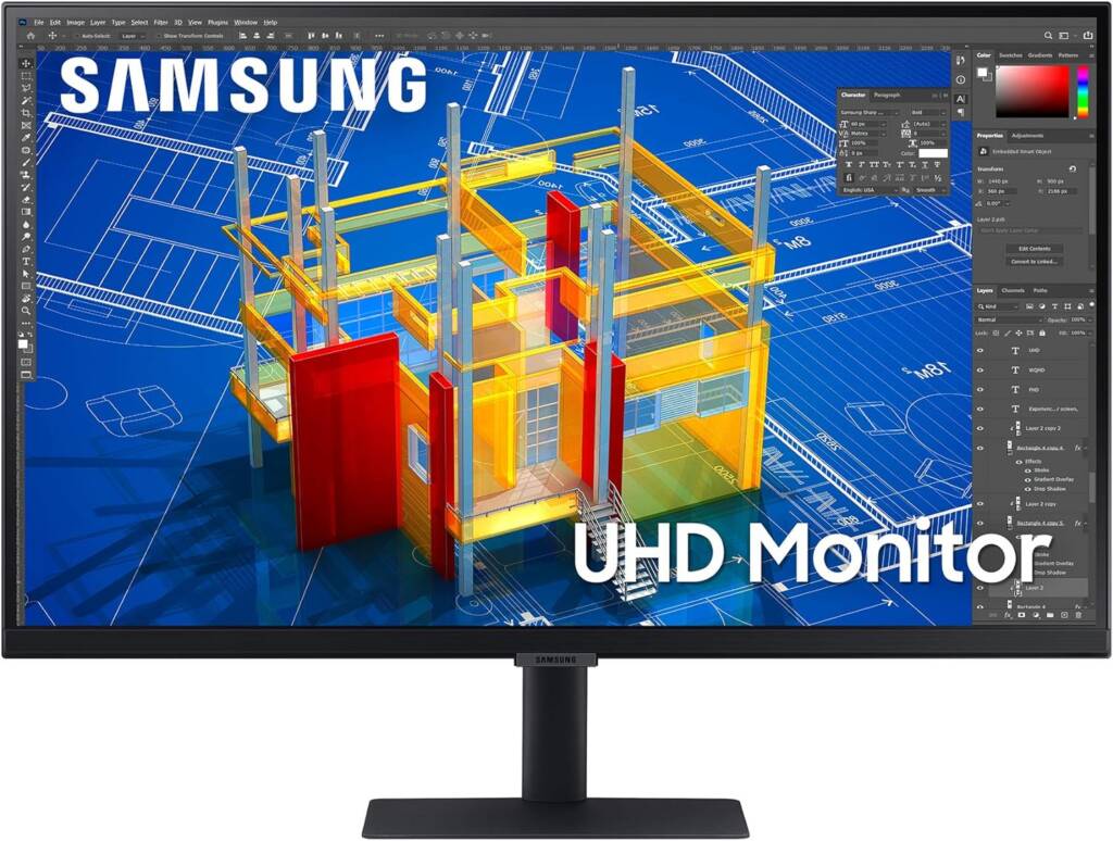 Samsung HRM S70A 27 pollici IPS UltraHD 4K monitor pc