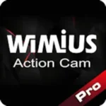 wimius cam pro app per action cam