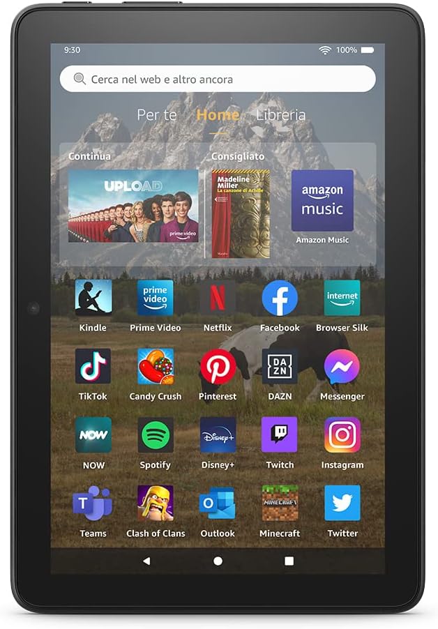 tablet android amazon fire hd 8