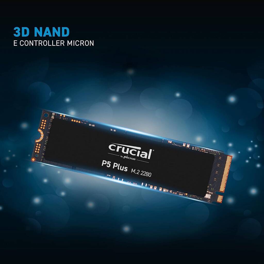 miglior ssd Crucial P5 Plus PCIe 4.0 NVMe M.2