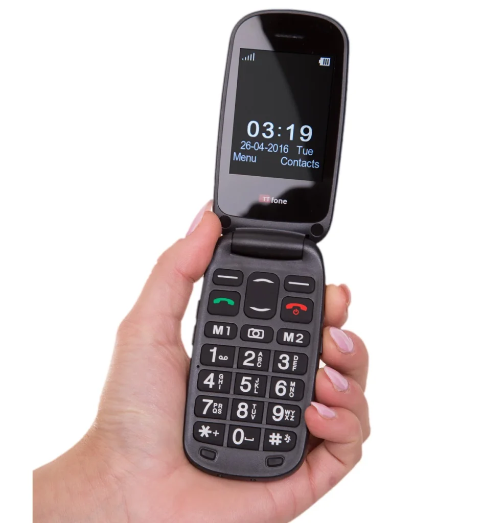 miglior telefono per anziani a conchiglia fascia media - TTfone Lunar TT750