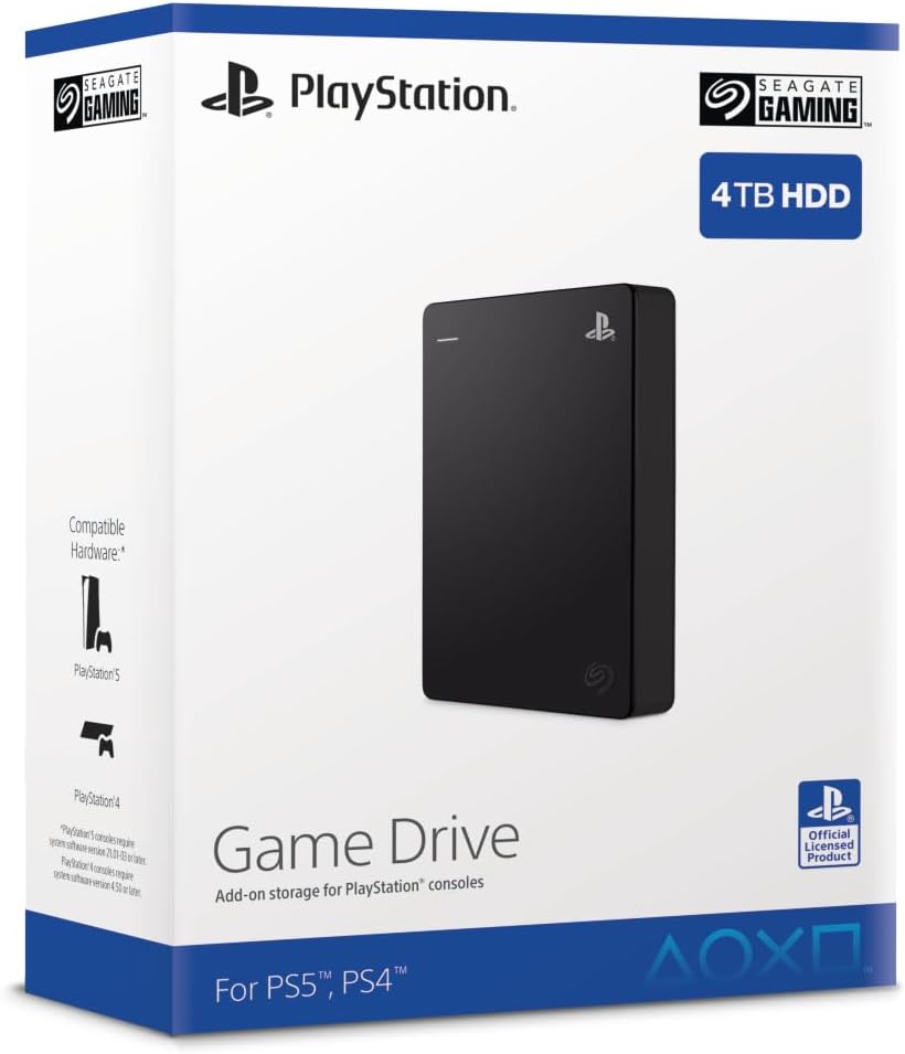 Seagate game drive per playstation 5 4TB
